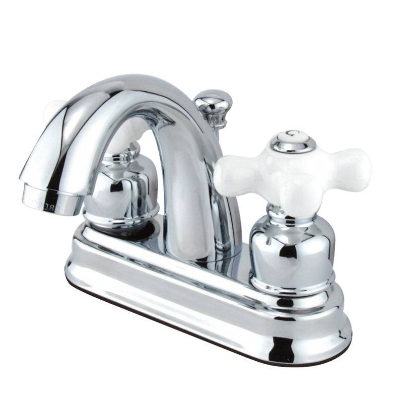 Kingston Brass GKB5611PX 4 in. Centerset Bathroom Faucet, Polished Chrome - BNGBath