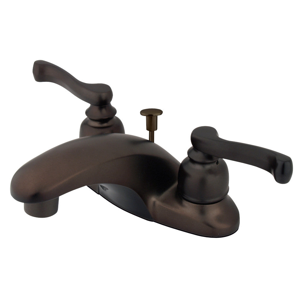 Kingston Brass KB8625FL 4 in. Centerset Bathroom Faucet, Oil Rubbed Bronze - BNGBath