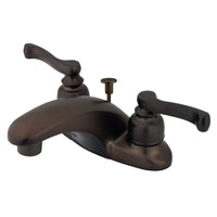 Thumbnail for Kingston Brass KB8625FL 4 in. Centerset Bathroom Faucet, Oil Rubbed Bronze - BNGBath