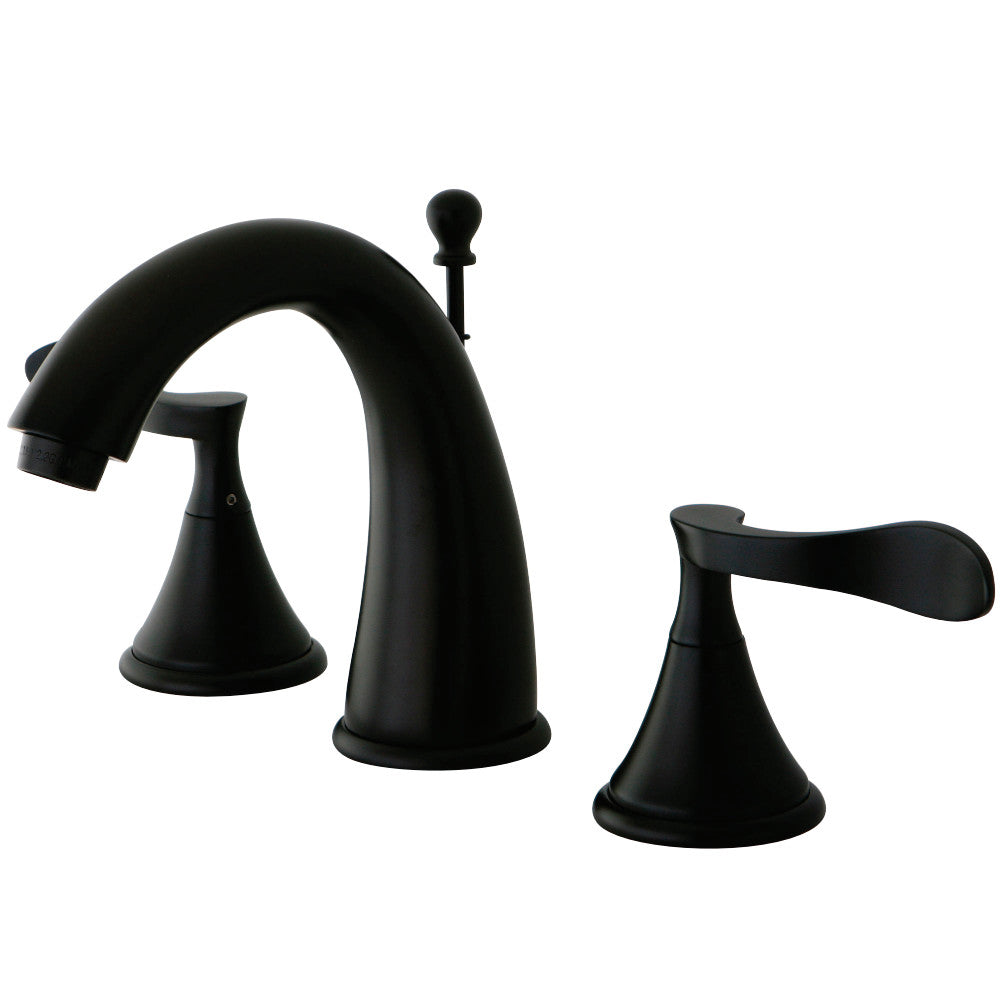 Kingston Brass KS2975CFL 8 in. Widespread Bathroom Faucet, Oil Rubbed Bronze - BNGBath