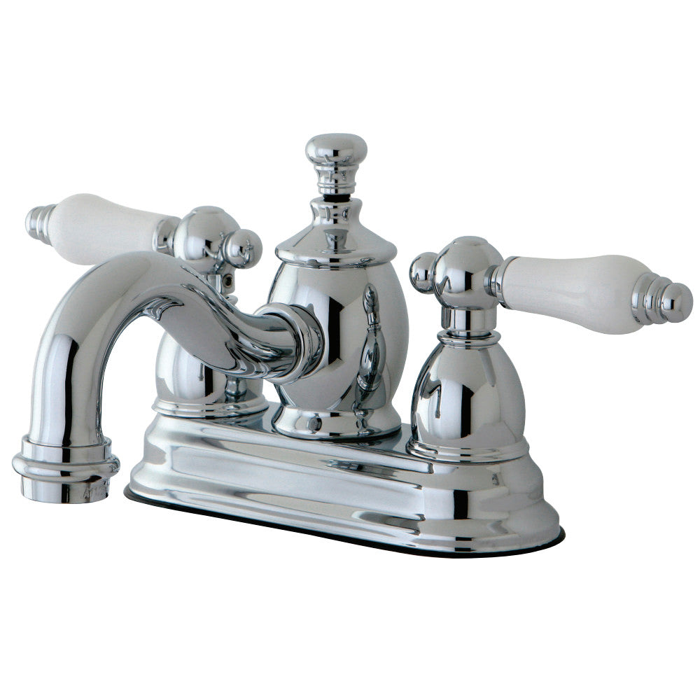 Kingston Brass KS7101PL 4 in. Centerset Bathroom Faucet, Polished Chrome - BNGBath