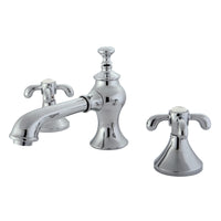 Thumbnail for Kingston Brass KC7061TX 8 in. Widespread Bathroom Faucet, Polished Chrome - BNGBath