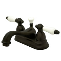 Thumbnail for Kingston Brass KS3605PL 4 in. Centerset Bathroom Faucet, Oil Rubbed Bronze - BNGBath