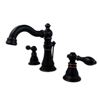 Thumbnail for Fauceture FSC1976ACL American Classic Widespread Bathroom Faucet, Naples Bronze - BNGBath