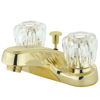 Thumbnail for Kingston Brass KB162 4 in. Centerset Bathroom Faucet, Polished Brass - BNGBath