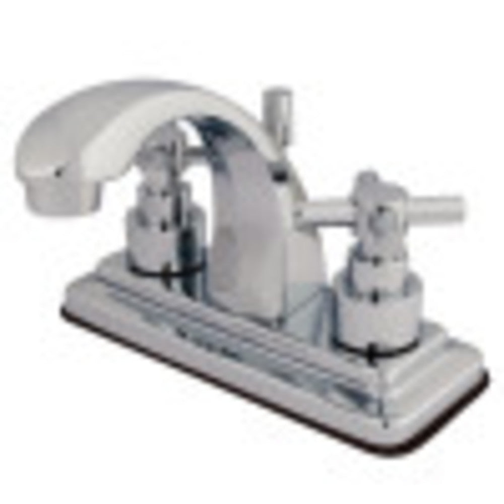 Kingston Brass KS4641EX 4 in. Centerset Bathroom Faucet, Polished Chrome - BNGBath
