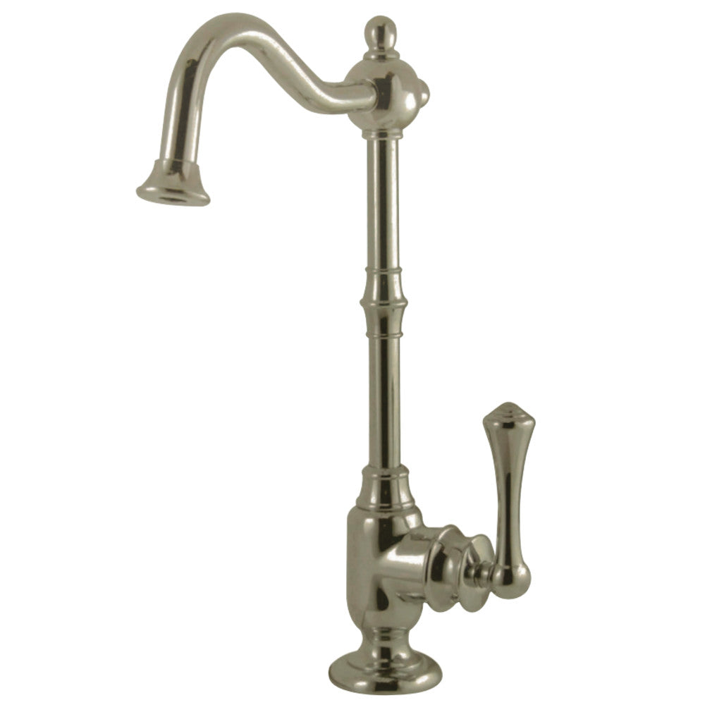 Kingston Brass KS7398BL Vintage Cold Water Filtration Faucet, Brushed Nickel - BNGBath