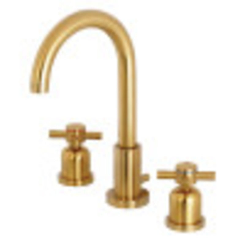 Fauceture FSC8923DX Concord Widespread Bathroom Faucet, Brushed Brass - BNGBath