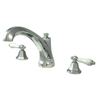 Thumbnail for Kingston Brass KS4321PL Metropolitan Roman Tub Faucet, Polished Chrome - BNGBath