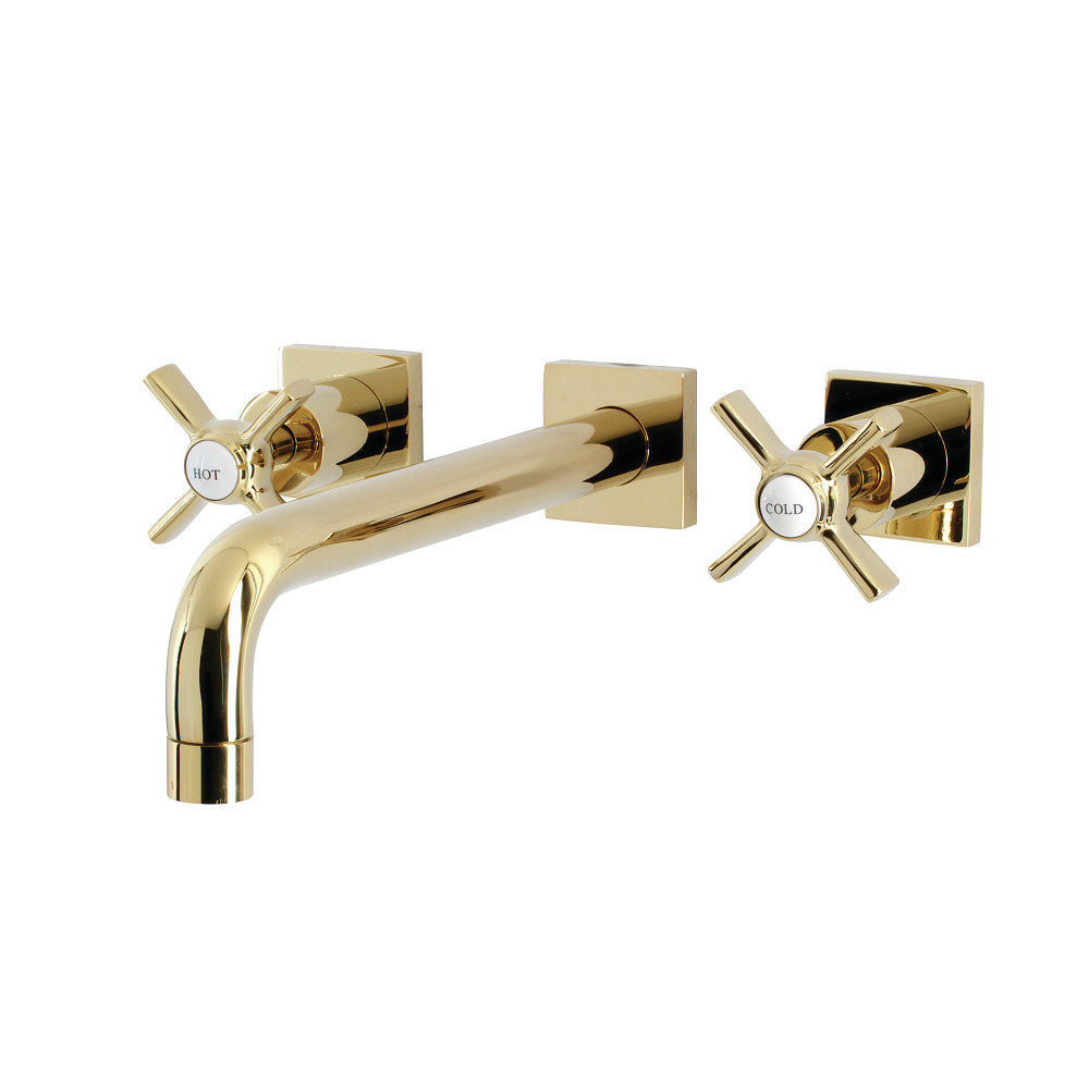 Kingston Brass KS6022ZX Millennium Wall Mount Tub Faucet, Polished Brass - BNGBath