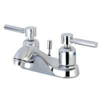 Thumbnail for Kingston Brass FB5621DL 4 in. Centerset Bathroom Faucet, Polished Chrome - BNGBath