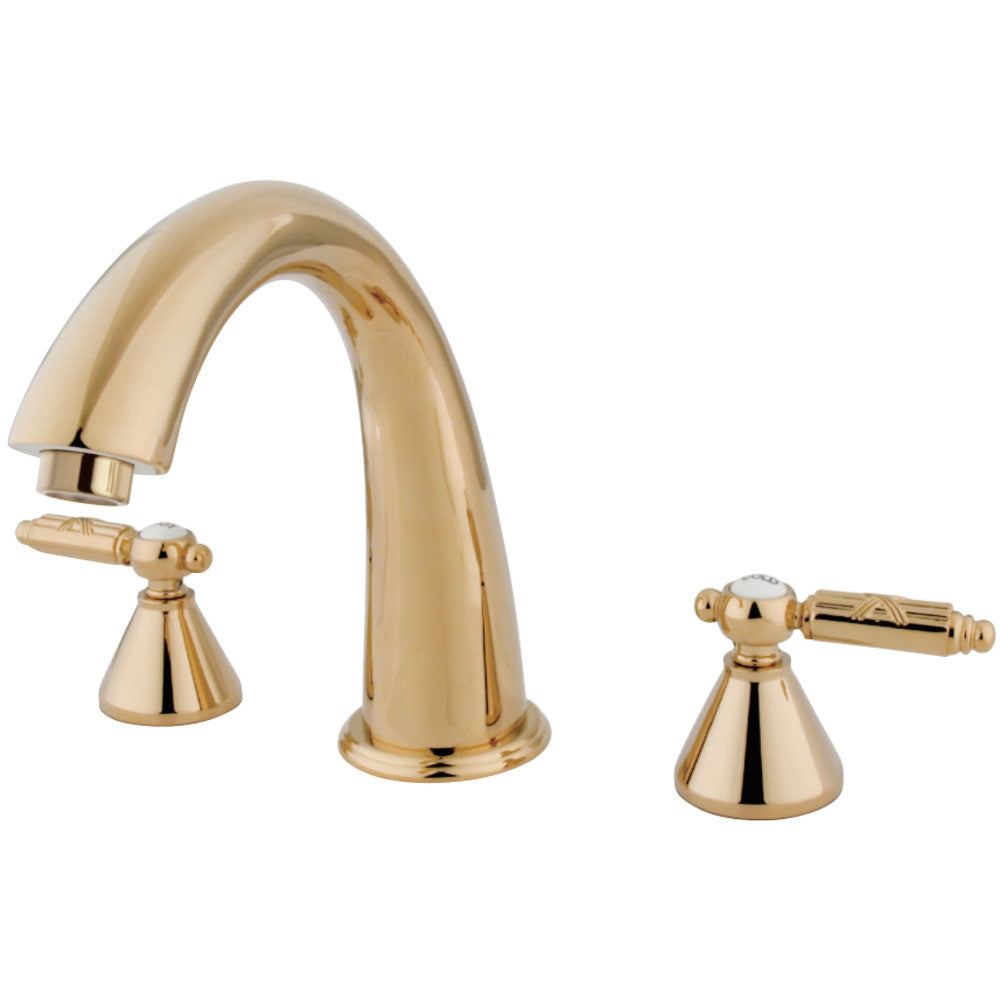 Kingston Brass KS2362GL Roman Tub Faucet, Polished Brass - BNGBath