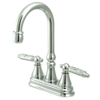 Thumbnail for Kingston Brass KS2491GL Bar Faucet, Polished Chrome - BNGBath