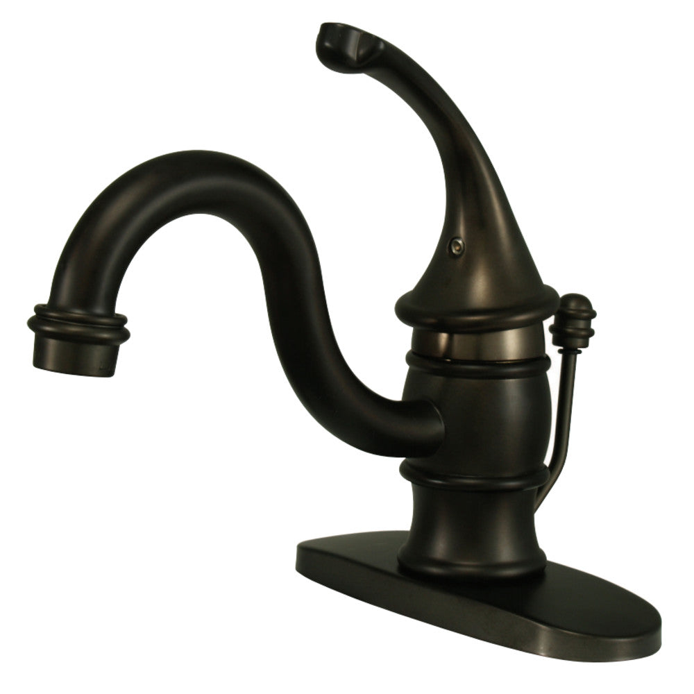 Kingston Brass KB3405GL Single-Handle 4 in. Centerset Bathroom Faucet, Oil Rubbed Bronze - BNGBath