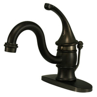 Thumbnail for Kingston Brass KB3405GL Single-Handle 4 in. Centerset Bathroom Faucet, Oil Rubbed Bronze - BNGBath