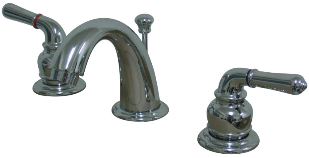 Kingston Brass KB911 Magellan Widespread Bathroom Faucet, Polished Chrome - BNGBath