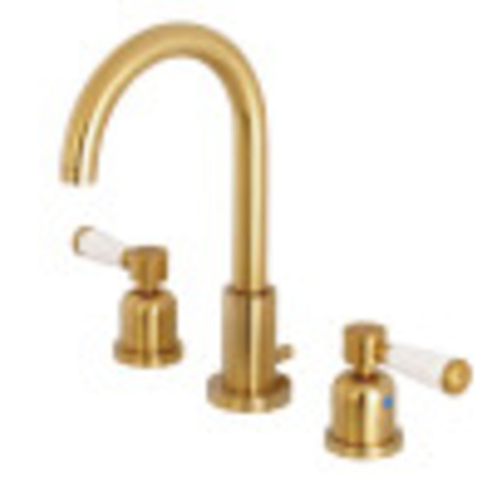 Fauceture FSC8923DPL Paris Widespread Bathroom Faucet, Brushed Brass - BNGBath
