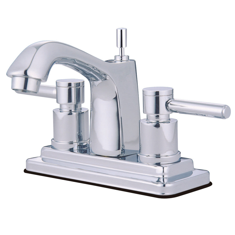 Kingston Brass KS8641DL 4 in. Centerset Bathroom Faucet, Polished Chrome - BNGBath