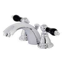 Thumbnail for Kingston Brass KB951AKL Duchess Widespread Bathroom Faucet with Plastic Pop-Up, Polished Chrome - BNGBath