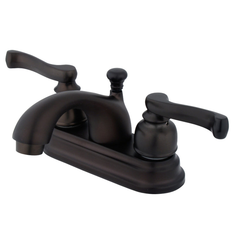Kingston Brass KB5605FL 4 in. Centerset Bathroom Faucet, Oil Rubbed Bronze - BNGBath