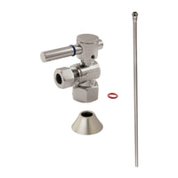 Thumbnail for Kingston Brass CC43108DLTKB30 Modern Plumbing Toilet Trim Kit, Brushed Nickel - BNGBath