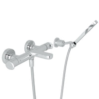 Thumbnail for ROHL Meda Wall Mount Exposed Thermostatic Tub Filler with Wall Mount Handshower - BNGBath