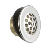 Thumbnail for Kingston Brass DTL206 Tub Drain Strainer and Grid, Polished Nickel - BNGBath