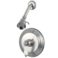 Thumbnail for Kingston Brass KB3638PLSO Vintage Shower Only, Brushed Nickel - BNGBath