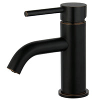 Thumbnail for Fauceture LS8226DL Concord Single-Handle Bathroom Faucet with Push Pop-Up, Naples Bronze - BNGBath