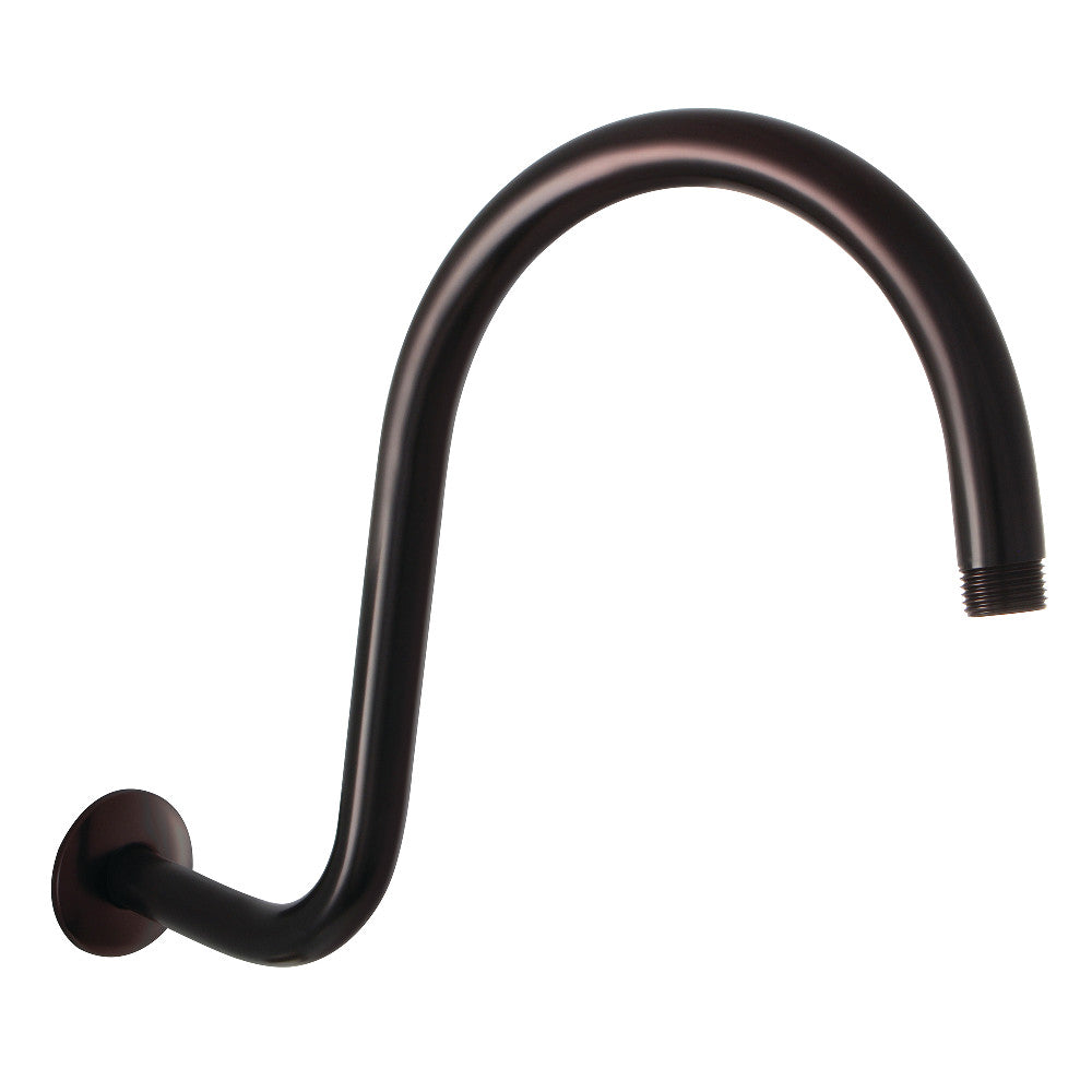 Kingston Brass K114C5 Restoration 14" Shower Arm with Flange, Oil Rubbed Bronze - BNGBath