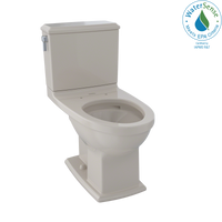 Thumbnail for TOTO Connelly Two-Piece Elongated Dual-Max, Dual Flush 1.28 and 0.9 GPF Universal Height Toilet with CeFiONtect,  - CST494CEMFG#03 - BNGBath
