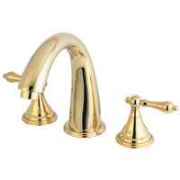 Thumbnail for Kingston Brass KS5362AL Vintage Roman Tub Faucet, Polished Brass - BNGBath