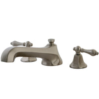 Thumbnail for Kingston Brass KS4308AL Metropolitan Roman Tub Faucet, Brushed Nickel - BNGBath