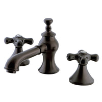 Thumbnail for Kingston Brass KC7065PKX Duchess Widespread Bathroom Faucet with Brass Pop-Up, Oil Rubbed Bronze - BNGBath