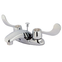 Thumbnail for Kingston Brass KB621ADA 4 in. Centerset Bathroom Faucet, Polished Chrome - BNGBath