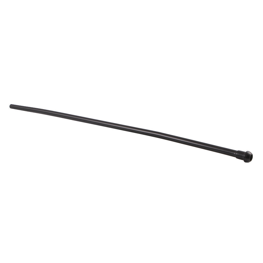 Kingston Brass CB38200MB Complement 20 in. Bullnose Bathroom Supply Line, Matte Black - BNGBath