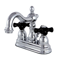 Thumbnail for Kingston Brass KS1601PKX 4 in. Centerset Bathroom Faucet, Polished Chrome - BNGBath