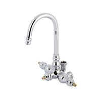 Thumbnail for Aqua Vintage AET200-1 Gooseneck Clawfoot Tub Faucet Body Only, Polished Chrome - BNGBath