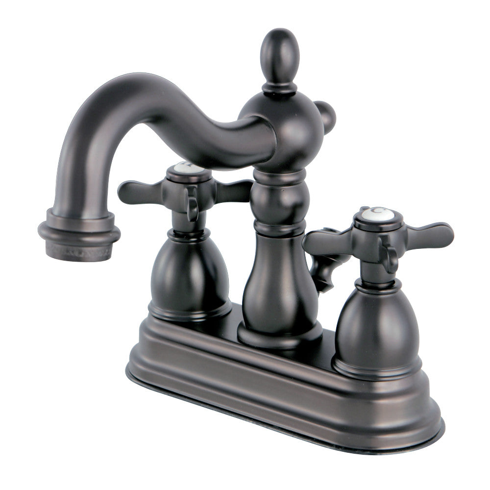 Kingston Brass KS1605BEX 4 in. Centerset Bathroom Faucet, Oil Rubbed Bronze - BNGBath