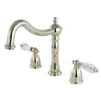 Thumbnail for Kingston Brass KS1342WLL Wilshire Roman Tub Faucet, Polished Brass - BNGBath