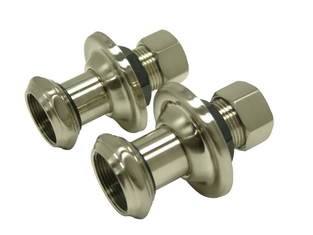 Kingston Brass CCU4108 1-3/4" Wall Union Extension, Brushed Nickel - BNGBath