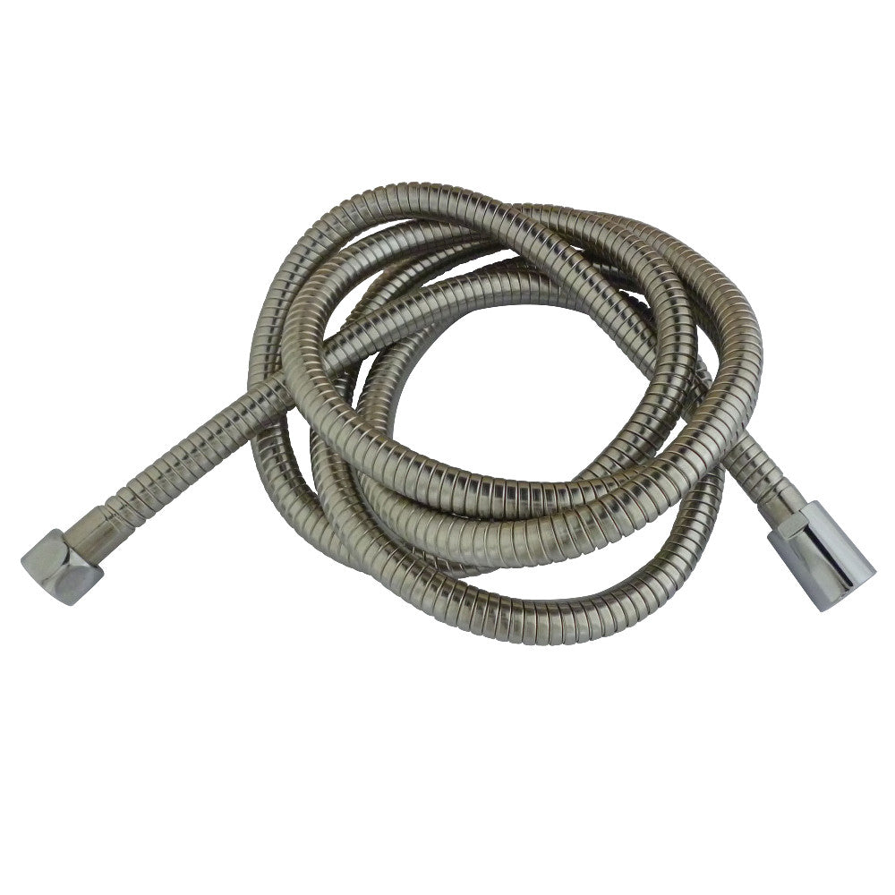 Kingston Brass H696CRI Complement 63-78" Double Spiral Stainless Steel Hose, Stainless Steel - BNGBath