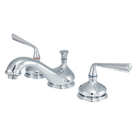 Thumbnail for Kingston Brass KS1161ZL 8 in. Widespread Bathroom Faucet, Polished Chrome - BNGBath