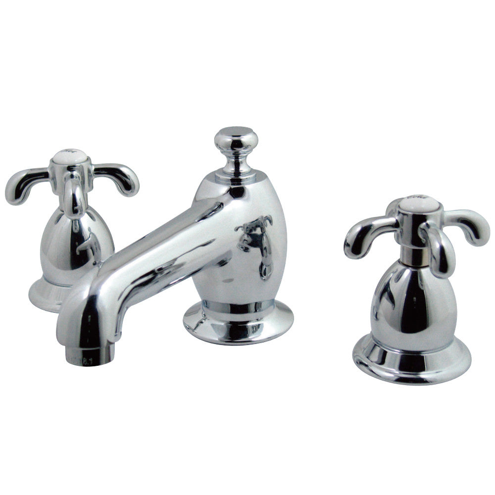 Kingston Brass KS7261TX 8 in. Widespread Bathroom Faucet, Polished Chrome - BNGBath