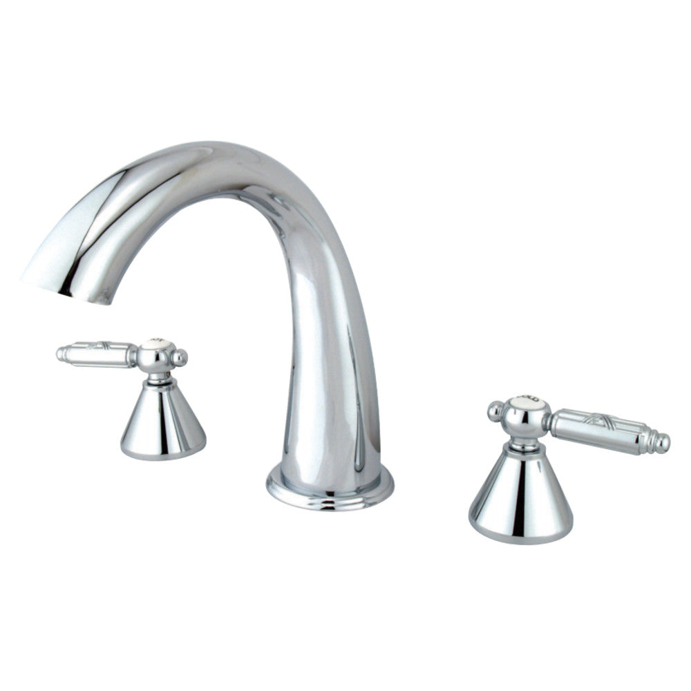 Kingston Brass KS2361GL Roman Tub Faucet, Polished Chrome - BNGBath