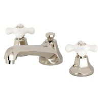 Thumbnail for Kingston Brass KS4466PX 8 in. Widespread Bathroom Faucet, Polished Nickel - BNGBath
