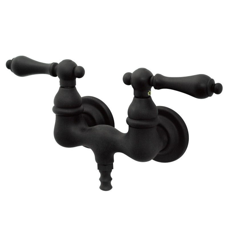 Kingston Brass CC31T5 Vintage 3-3/8-Inch Wall Mount Tub Faucet, Oil Rubbed Bronze - BNGBath