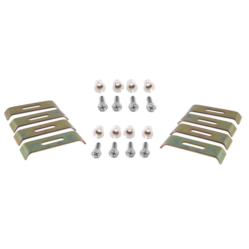 Kingston Brass KUHDWR8 8 Pieces Undermount Clip for Stainless Steel Sink - BNGBath
