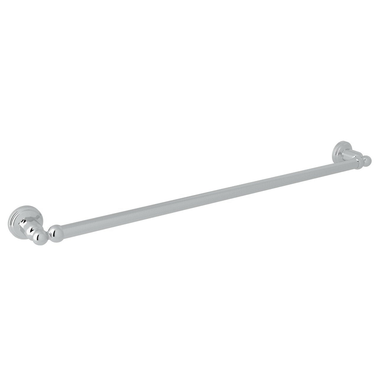 Perrin & Rowe Edwardian Wall Mount 25 1/2 Inch Single Towel Bar - BNGBath