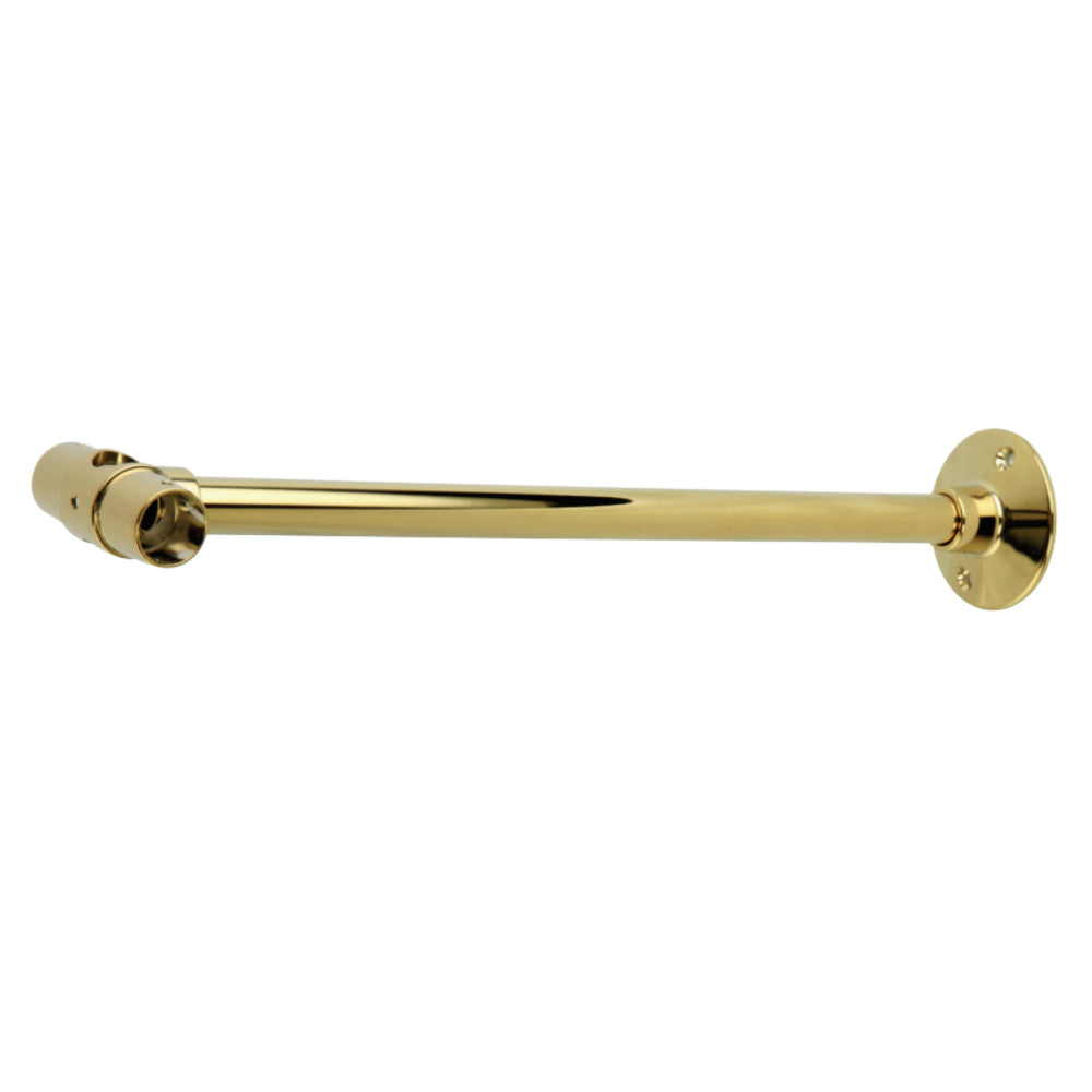 Kingston Brass CCS122 Vintage 12" Wall Support, Polished Brass - BNGBath